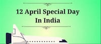 What is special about the 12 April?